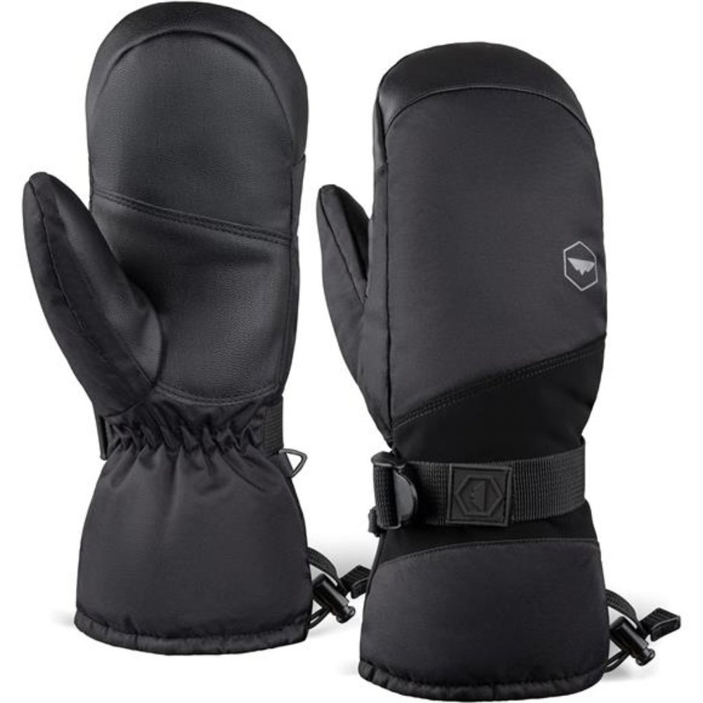 Tough Outdoors Winter Ski Mittens Men & Women -Adult Snow Mitts for Cold Weather